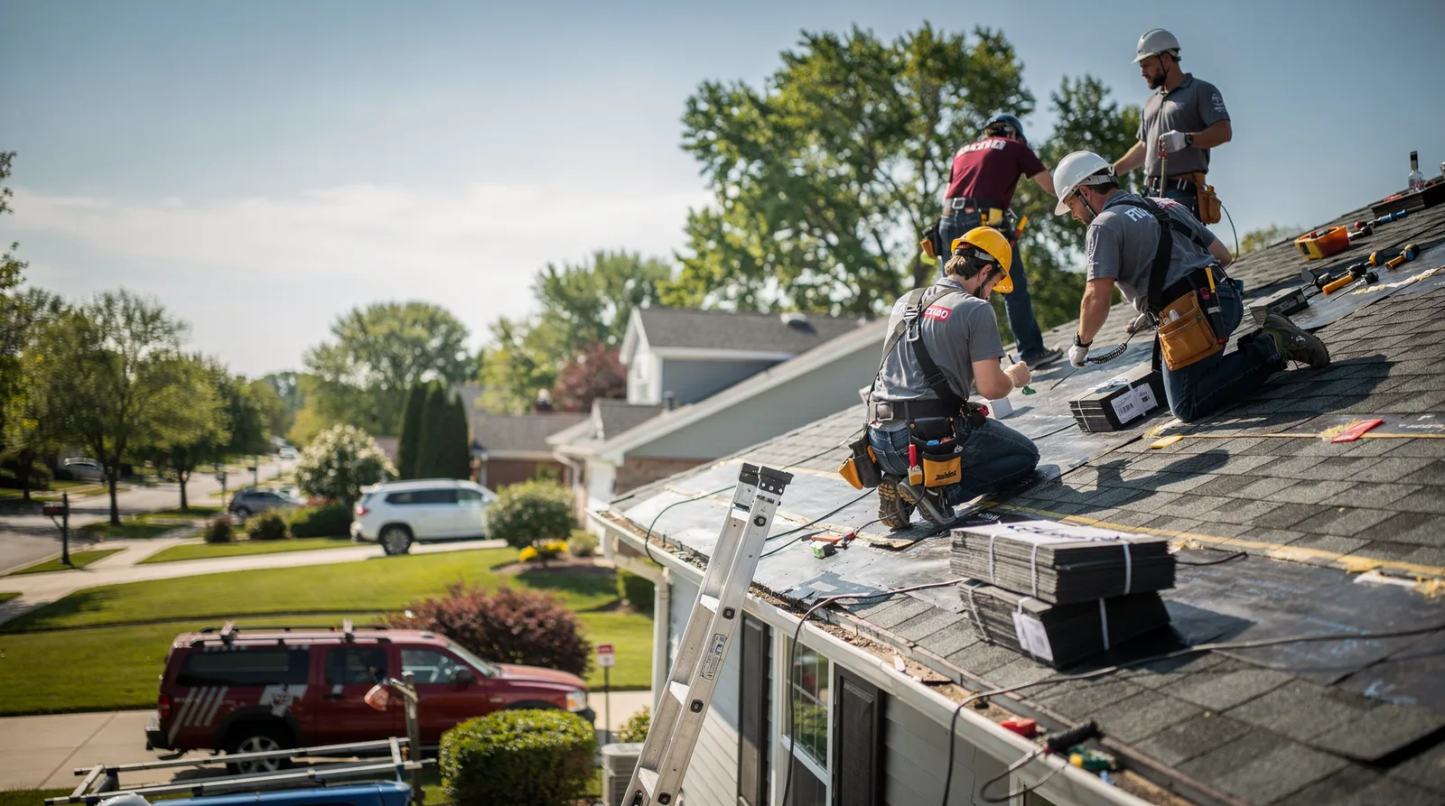 Roof Repair in Rochester, IL around you